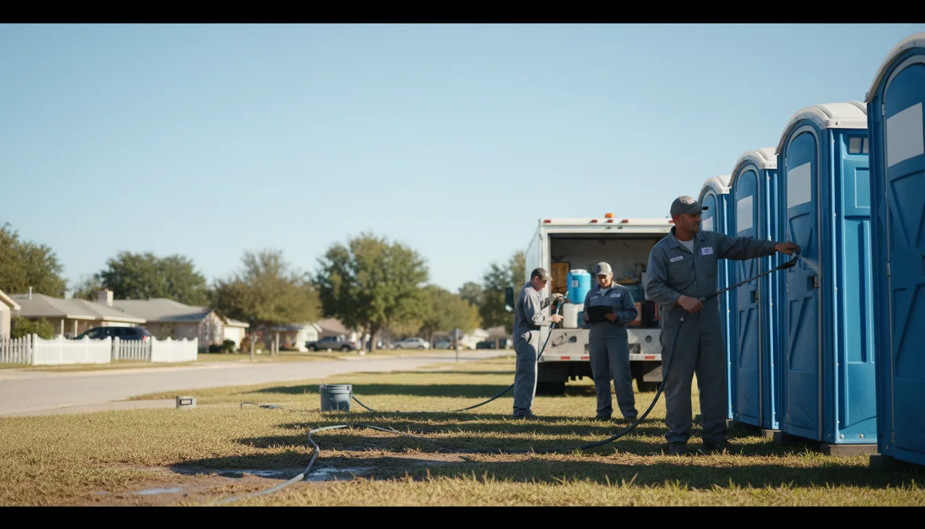 Long-Term Portable Toilet Rental in Gratis, OH near me